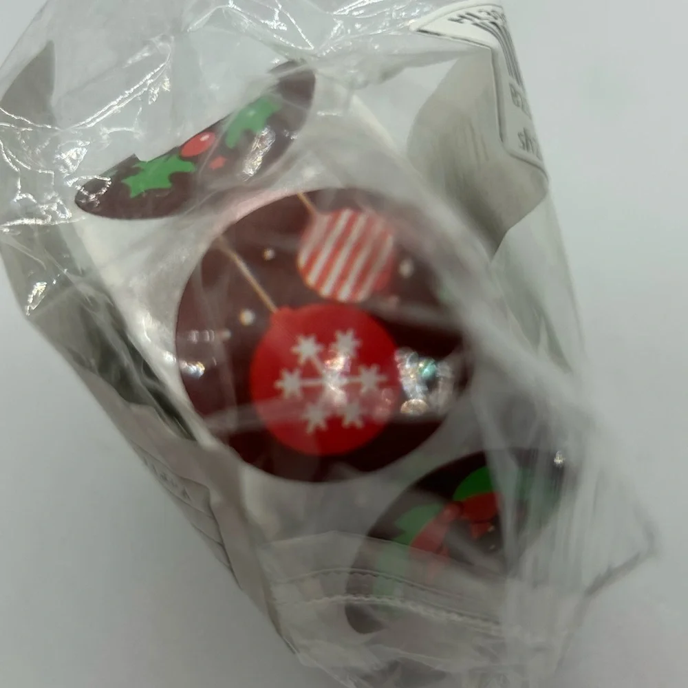 NEW 500pc Christmas Themed Thank you stickers_2